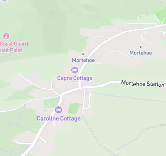 map for Mortehoe Post Office