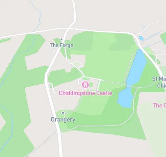 map for Chiddingstone Nursery School