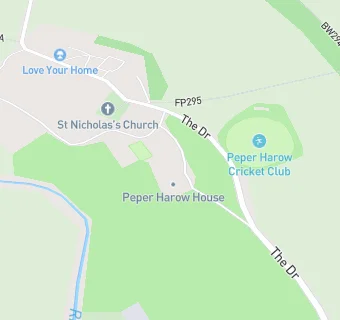 map for Peper Harow School