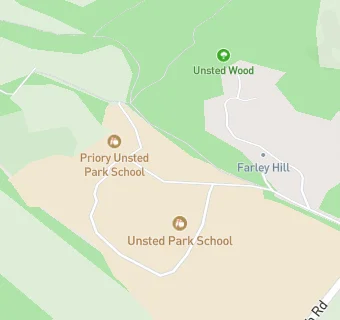 map for Unsted Park School