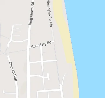 map for Seahaven & Kingsdown Lodge