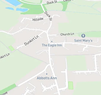 map for The Eagle Inn