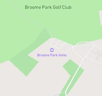 map for Broome Park Hotel