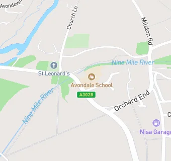 map for Avondale Preparatory School