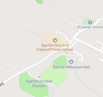 map for Egerton Church of England Primary School