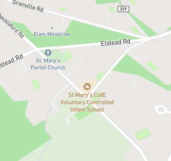 map for St Mary's CofE Voluntary Controlled Infant School