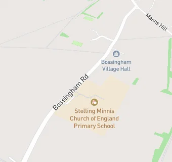 map for Stelling Minnis Church of England Primary School