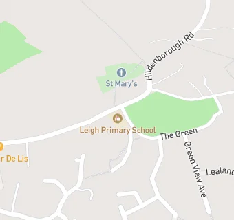 map for Leigh Primary School