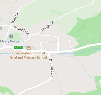 map for Croscombe C Of E School