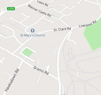 map for The Walmer Centre