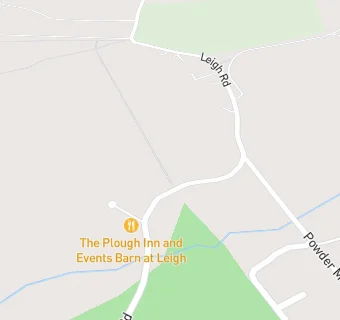 map for The Plough And Barn At Leigh