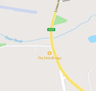 map for Stile Bridge Inn