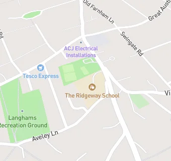 map for The Ridgeway Community School