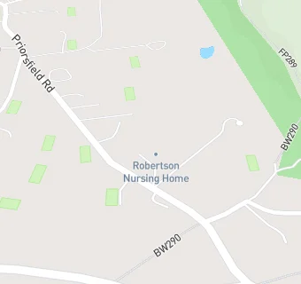 map for Robertson Nursing Home