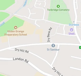 map for Hilden Grange School