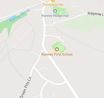 map for Nunney First School