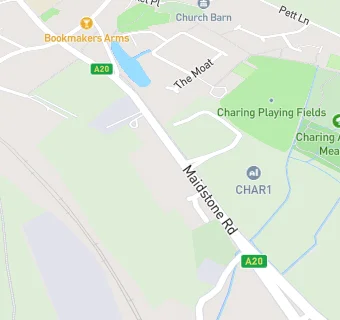 map for Charing Farm Shop