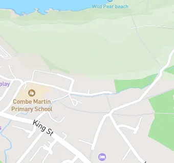 map for Combe Martin Primary - Tiny Tiddlers