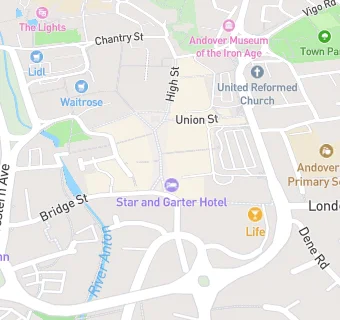 map for The Star And Garter Hotel