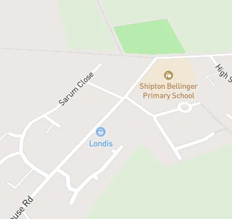 map for Shipton Bellinger Primary School