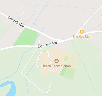 map for Heath Farm School