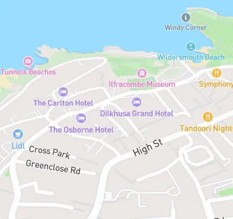 map for Grosvenor House