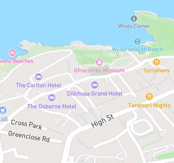 map for Dilkhusa Grand Hotel