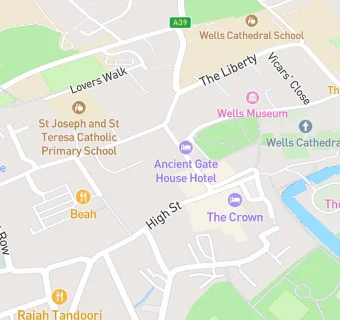 map for The Swan Hotel