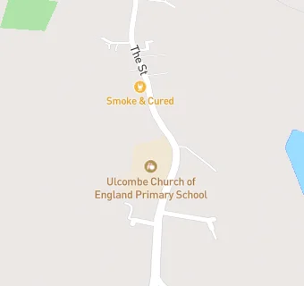 map for Ulcombe Church of England Primary School