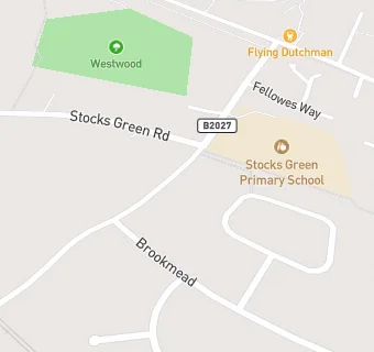 map for Stocks Green Preschool