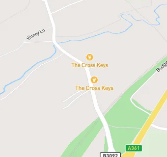 map for Cross Keys Inn