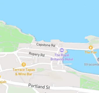 map for Capstone Restaurant