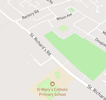 map for St Mary's Catholic Primary School