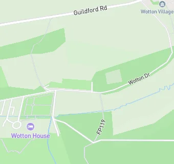 map for Wotton House Hotel