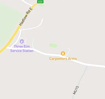 map for The Carpenter's Arms