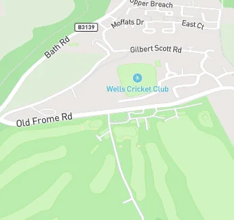 map for Wells (Somerset) Golf Club Ltd