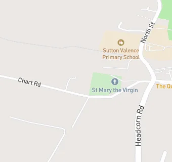 map for Sutton Valence Pre School