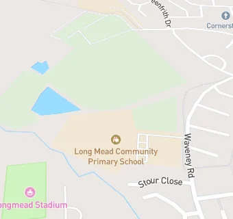 map for Long Mead County Junior School