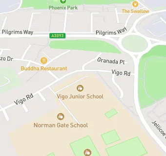 map for Dolce Ltd At Vigo Primary School