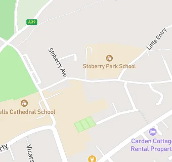 map for Stoberry Park Junior School