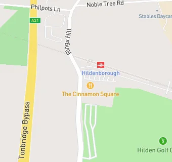 map for Hilden Golf And Leisure