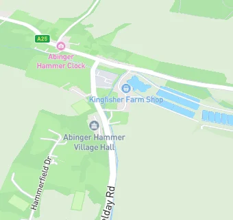 map for Kingfisher Farm Shop