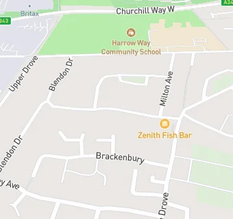 map for Zenith Fish Bar