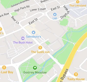 map for South Street Social Club