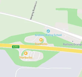 map for Weyhill East Greggs