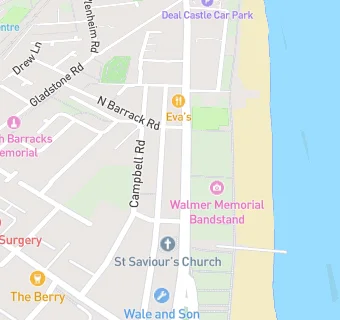 map for Walmer Fish & Chips