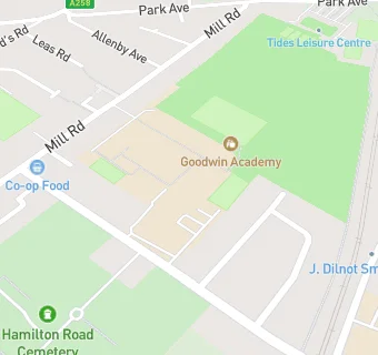 map for Goodwin Academy