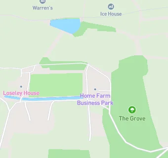 map for Loseley Park Farms