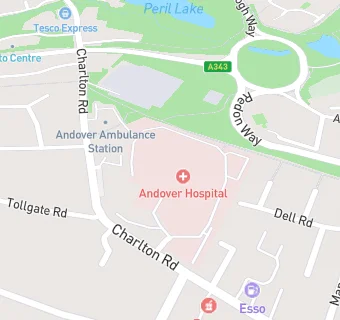 map for Hospital Catering