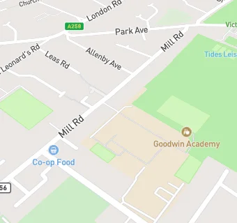 map for Goodwin Academy